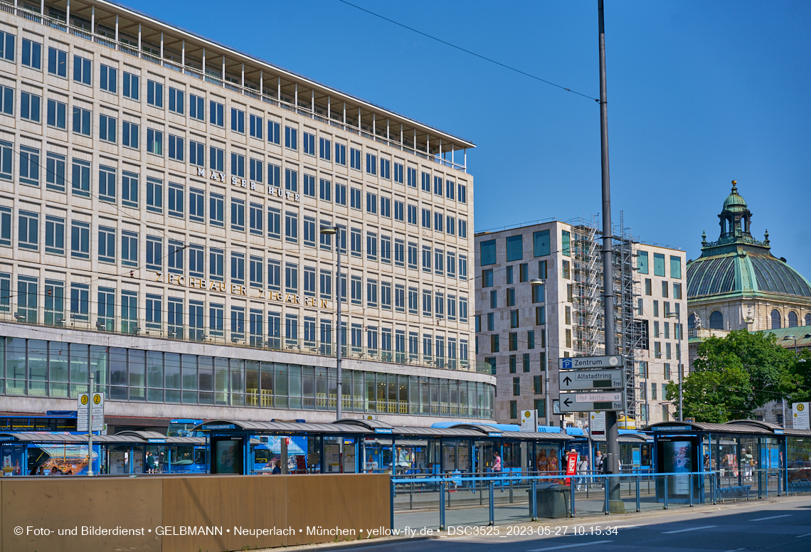 Mai 2023 - Neubau des Hotels Königshof am Stachus in München